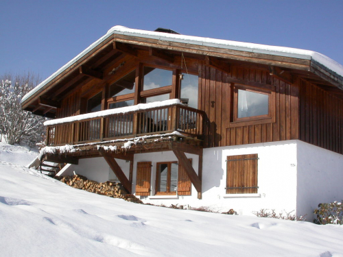 Chalet d'architecte, pleine vue sur le Mont blanc - Saint Nicolas de Véroce Haute-Savoie
